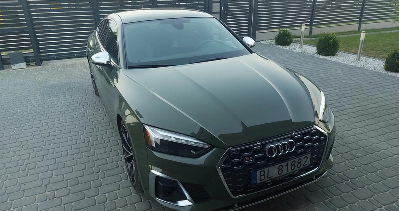 Audi S5 cena 209000 przebieg: 29350, rok produkcji 2021 z Łomża małe 232